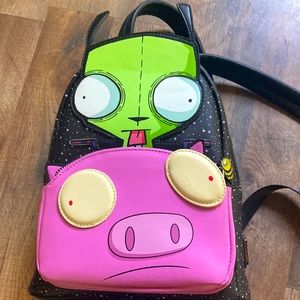 Invader Zim mini backpack
